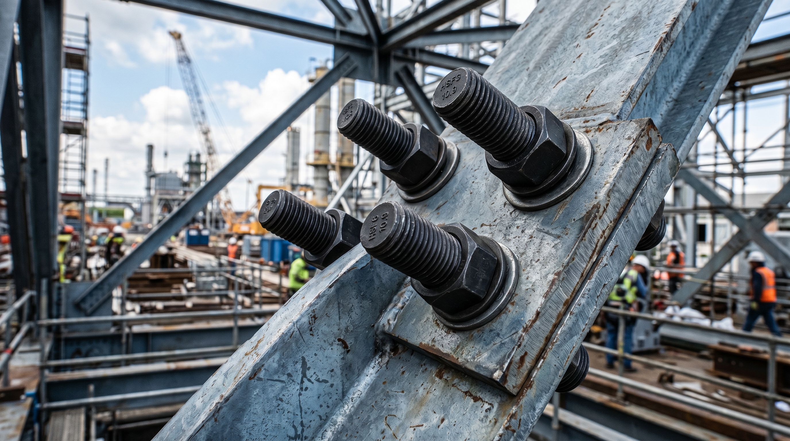 Manufacturing Excellence in High-Performance HSFG Nut Bolts Structural Fasteners in Ludhiana